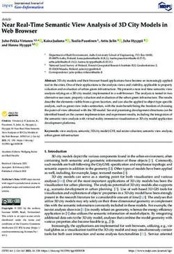 Near Real-Time Semantic View Analysis of 3D City Models in Web Browser - MDPI