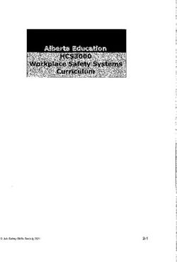 Alberta Education HCS3000 - Workplace Safety Systems Curriculum 2-1