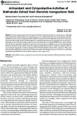 Antioxidant and Cytoprotective Activities of Methanolic Extract from Garcinia mangostana Hulls