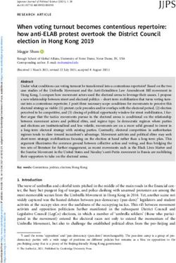 When voting turnout becomes contentious repertoire: how anti-ELAB protest overtook the District Council election in Hong Kong 2019