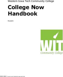 College Now Handbook Western Iowa Tech Community College - Student