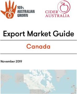 Export Market Guide Canada - November 2019 - Cider Australia