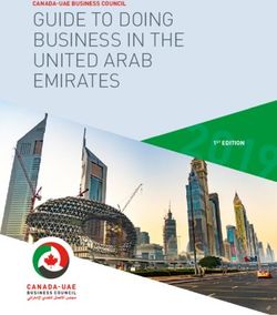 GUIDE TO DOING BUSINESS IN THE UNITED ARAB EMIRATES - CANADA-UAE BUSINESS COUNCIL - Canada ...