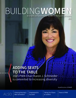 BUILDINGWOMEN - National Association of ...