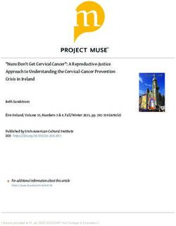 "Nuns Don't Get Cervical Cancer": A Reproductive-Justice Approach to Understanding the Cervical-Cancer Prevention Crisis in Ireland