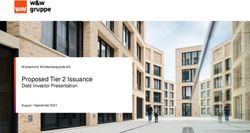 Proposed Tier 2 Issuance - Debt Investor Presentation