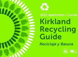 Kirkland Recycling Guide - Reciclaje y Basura 2021 Apartment + Condo - Waste ...