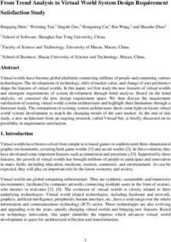 From Trend Analysis to Virtual World System Design Requirement Satisfaction Study - arXiv