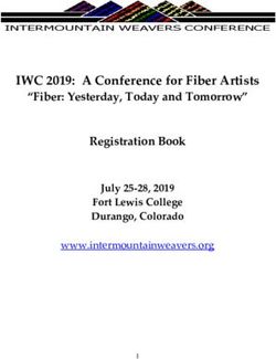 IWC 2019: A Conference for Fiber Artists "Fiber: Yesterday, Today and Tomorrow" Registration Book - Intermountain Weavers Conference