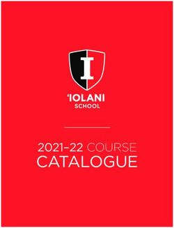 CATALOGUE 2021-22 COURSE - Iolani School