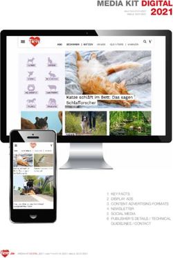 2021 MEDIA KIT DIGITAL - GeraNova Bruckmann Verlagshaus ...