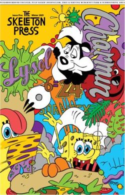 ISSUEFIVE WINTER2021 - SKELETON PARK ARTS FESTIVAL