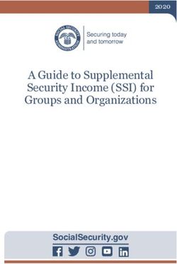 A Guide to Supplemental Security Income (SSI) for Groups and Organizations - SocialSecurity.gov - Social Security