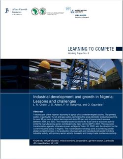 Industrial development and growth in Nigeria: Lessons and challenges - Brookings ...