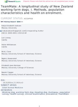 TeamMate: A longitudinal study of New Zealand working farm dogs. I. Methods, population characteristics and health on enrolment.