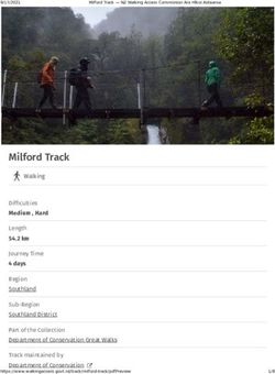 Milford Track Walking - Walking Access NZ