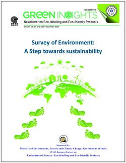 Survey of Environment: A Step towards sustainability - cerc ...