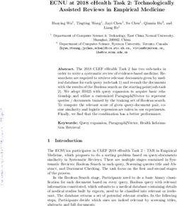 ECNU at 2018 eHealth Task 2: Technologically Assisted Reviews in Empirical Medicine