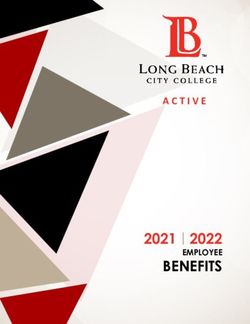 BENEFITS 2021 | 2022 EMPLOYEE - Long Beach City College