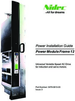 Power Installation Guide - Power Module Frame 12 Universal Variable Speed AC Drive for induction and servo motors - Nidec ...