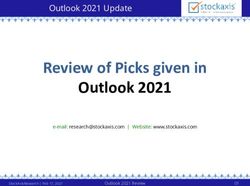 Review of Picks given in Outlook 2021 - Outlook 2021 Update - StockAxis