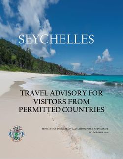 SEYCHELLES - TRAVEL ADVISORY FOR VISITORS FROM PERMITTED COUNTRIES