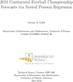 2019 Continental Football Championship Forecasts via Nested Poisson Regression