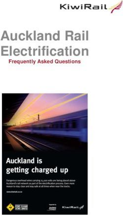 Auckland Rail Electrification - Frequently Asked Questions