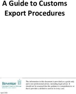 A Guide to Customs Export Procedures - Revenue
