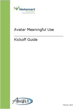 Avatar Meaningful Use Kickoff Guide