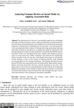 Analyzing Customer Reviews on Social Media via Applying Association Rule - Tech Science Press