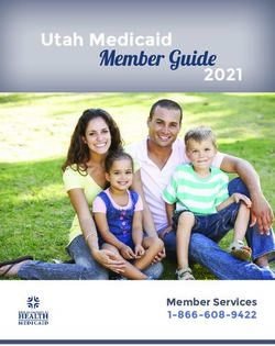 Member Guide Utah Medicaid - Utah.gov