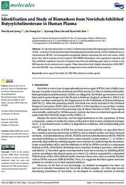 Identification and Study of Biomarkers from Novichok-Inhibited Butyrylcholinesterase in Human Plasma
