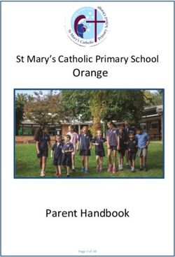 Orange - Parent Handbook - St Mary's Catholic Primary School - St Mary's Catholic Primary School ...