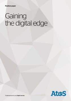 Gaining the digital edge - Position paper - Atos