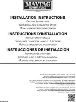 INSTALLATION INSTRUCTIONS - Whirlpool