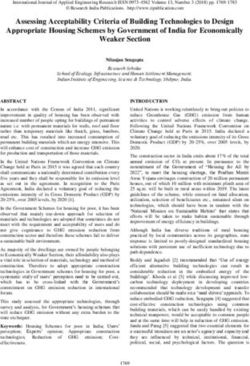 Assessing Acceptability Criteria of Building Technologies to Design Appropriate Housing Schemes by Government of India for Economically Weaker Section