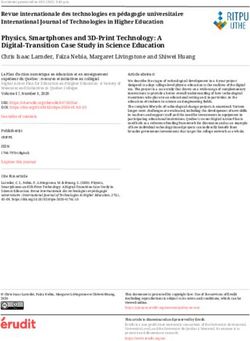 Physics, Smartphones and 3D-Print Technology: A Digital-Transition Case Study in Science Education - Érudit