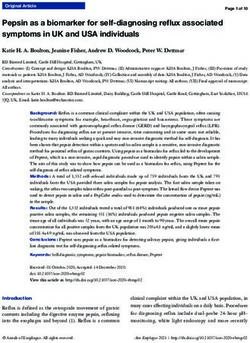 Pepsin as a biomarker for self-diagnosing reflux associated symptoms in UK and USA individuals
