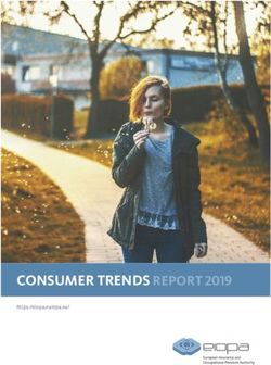 CONSUMER TRENDS REPORT 2019 - European Union