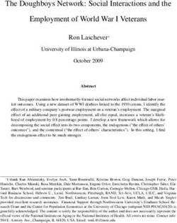 The Doughboys Network: Social Interactions and the Employment of World War I Veterans