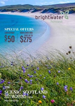 $275 - SCENIC SCOTLAND 2021 VACATIONS Prices from $670pp - Brightwater Holidays