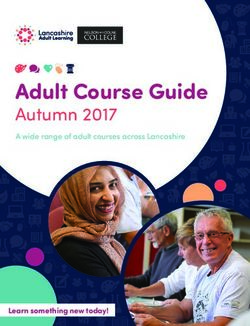 Adult Course Guide Autumn 2017 - A wide range of adult courses across Lancashire - Lancashire Adult Learning