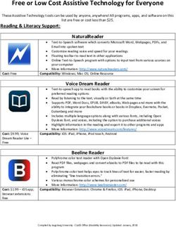 Free or Low Cost Assistive Technology for Everyone - QIAT-PS