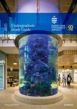 Undergraduate Study Guide - Make Life Matter - James Cook University