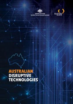 AUSTRALIAN DISRUPTIVE TECHNOLOGIES - Austrade