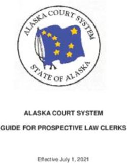 ALASKA COURT SYSTEM GUIDE FOR PROSPECTIVE LAW CLERKS - Effective July 1 ...