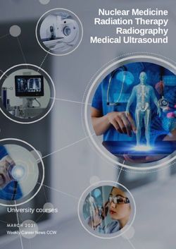 Nuclear Medicine Radiation Therapy Radiography Medical Ultrasound ...