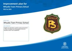 Improvement plan for 2019 to 2021 - Click to upload school logo - Whyalla Town Primary School