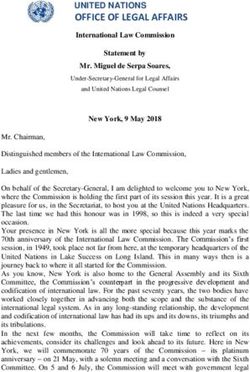 OFFICE OF LEGAL AFFAIRS - UNITED NATIONS